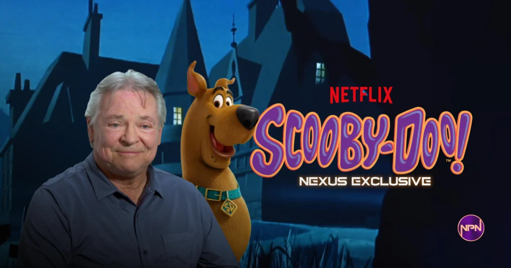 Frank Welker and a Scooby-Doo still