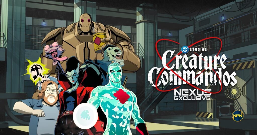 Creature Commandos chaarcter art and Captain Atom
