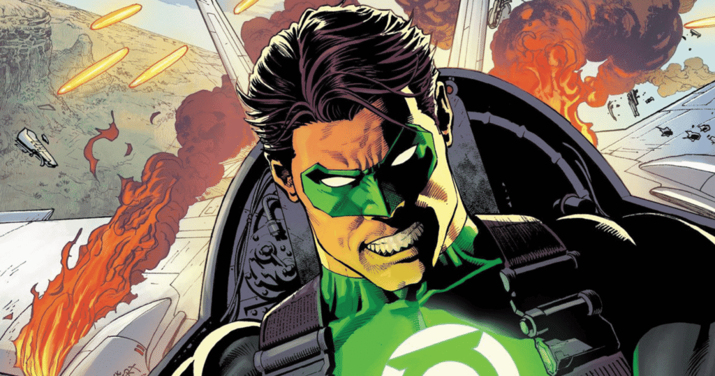 Green Lanterns comic art