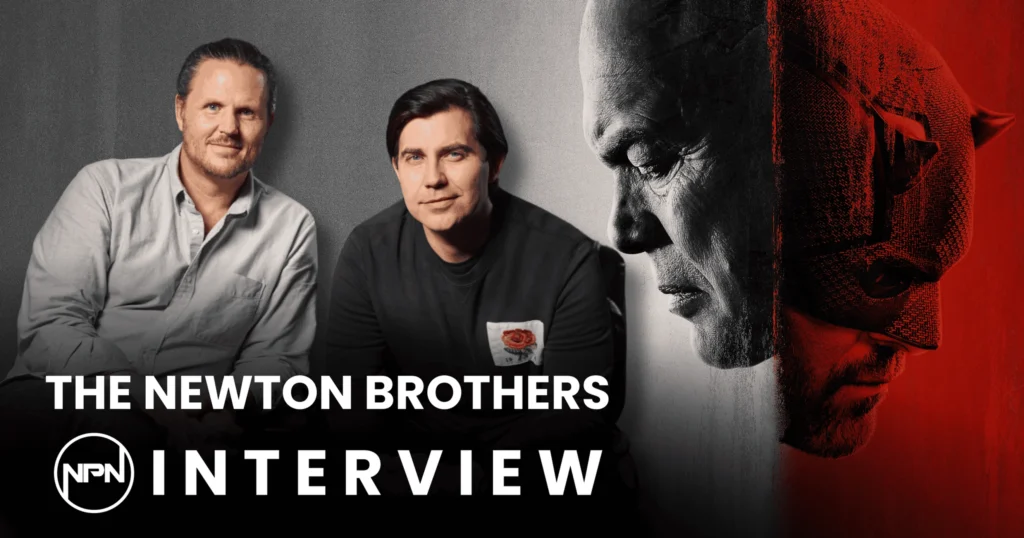 The Newton Brothers and Daredevil: Born Again key art